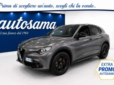 Usata Alfa Romeo Stelvio Veloce 210 CV (154 kW) 2022 Grigio vesuvio SUV