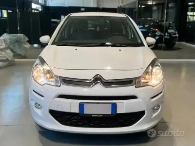 Usata Citroën C3 68 CV (50 kW) 2016 Bianco Utilitaria