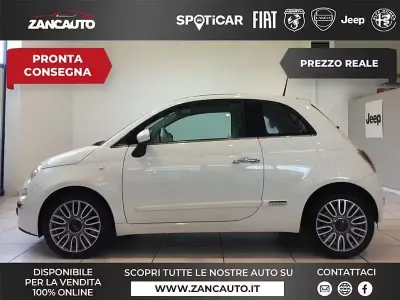 Usata Fiat 500 Lounge 95 CV (69 kW) 2014 Bianco Berlina