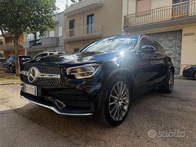 Usata Mercedes GLC220 194 CV (142 kW) 2020 Nero Coupé