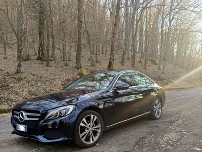 Usata Mercedes C200 2016 Blu Berlina