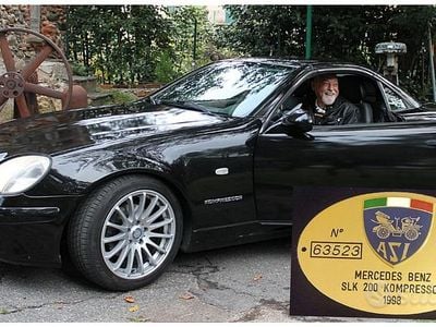 Usata Mercedes SLK200 192 CV (141 kW) 1998 Nero Cabrio