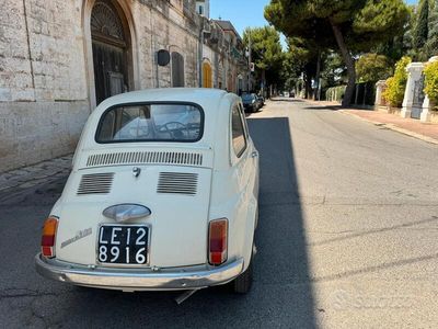 Usata Fiat 500 1970 Bianco Berlina