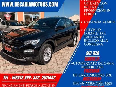 Usata VW T-Roc 116 CV (85 kW) 2021 Nero SUV