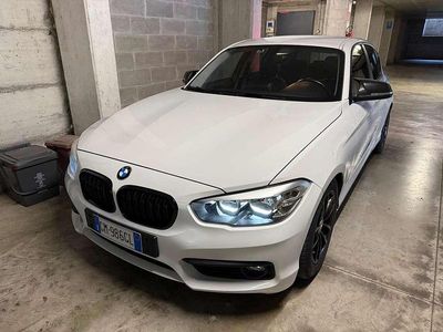 Usata BMW 116 Sport Line 116 CV (85 kW) 2018 Bianco Utilitaria