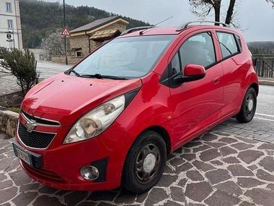 Usata Chevrolet Spark LS 68 CV (50 kW) 2010 Rosso Utilitaria