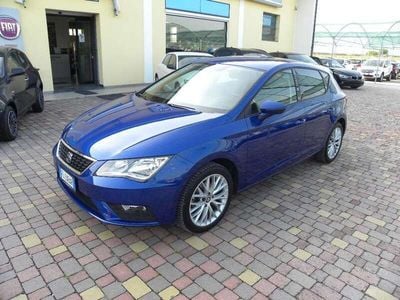 Usata Seat Leon Style 116 CV (85 kW) 2017 Blu/azzurroblugrigio Berlina