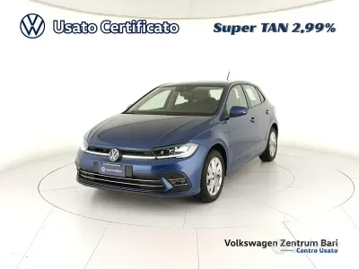 Usata VW Polo Style 95 CV (69 kW) 2025 Blu Utilitaria