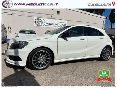 Usata Mercedes A200 Premium 136 CV (100 kW) 2014 Bianco Berlina