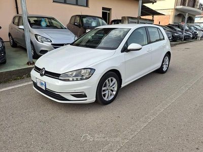 Usata VW Golf VII 150 CV (110 kW) 2019 Bianco Berlina
