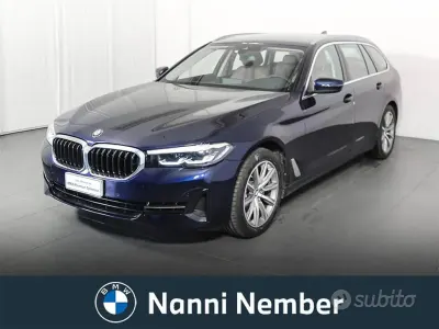 Usata BMW 520 190 CV (139 kW) 2021 Blu Station wagon