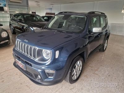 Usata Jeep Renegade Limited 190 CV (139 kW) 2022 Blu SUV