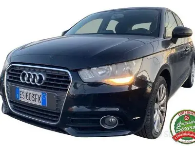 Usata Audi A1 Ambition 86 CV (63 kW) 2013 Nero Utilitaria