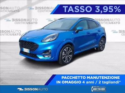 Usata Ford Puma ST-Line 125 CV (91 kW) 2022 Blu SUV