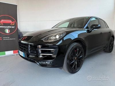 Usata Porsche Macan Turbo Chrono 400 CV (294 kW) 2016 Nero SUV