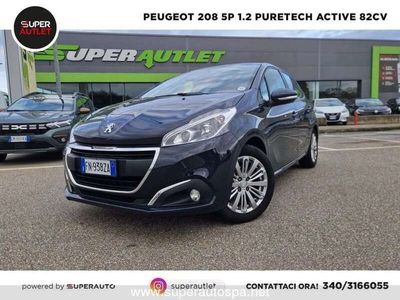 usata Peugeot 208 5p 1.2 puretech Active 82cv