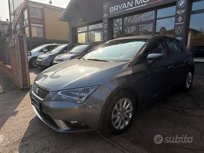 Usata Seat Leon Style 110 CV (80 kW) 2017 Grigio Berlina