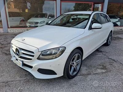 Usata Mercedes C180 Executive 115 CV (84 kW) 2016 Bianco Station wagon