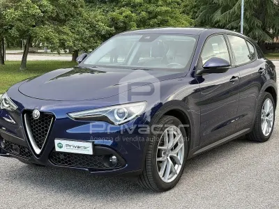 Brugt Alfa Romeo Stelvio Executive 190 HK (139 kW) 2021 Blå SUV