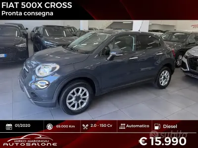 Usata Fiat 500X Cross 150 CV (110 kW) 2020 Grigio SUV