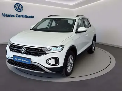 Usata VW T-Roc Life 150 CV (110 kW) 2023 Bianco SUV