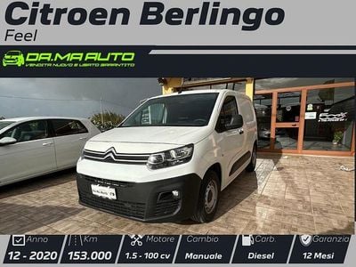 Usata Citroën Berlingo Feel 101 CV (74 kW) 2020 Bianco Monovolume