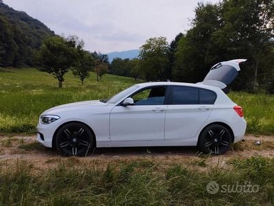 Usata BMW 116 2019 Bianco Utilitaria