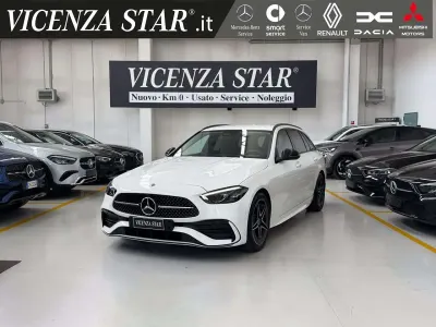 Usata Mercedes C220 Premium 200 CV (147 kW) 2025 Bianco polare Station wagon