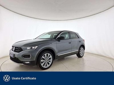 Usata VW T-Roc Advance 150 CV (110 kW) 2020 Indium grey metallizzato nero SUV