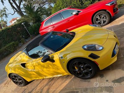 Second-hand Alfa Romeo 4C Spider 240 CP (176 kW) 2021 Galben Cabrio