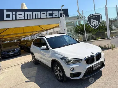 Usata BMW X1 Sport Line 150 CV (110 kW) 2017 Bianco SUV