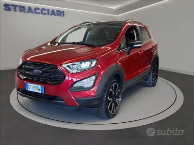 Usata Ford Ecosport Active 125 CV (91 kW) 2021 Rosso metallizzato SUV