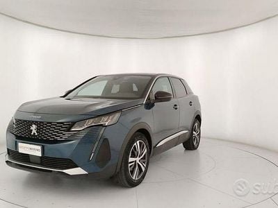 Begagnad Peugeot 3008 Allure 131 HK (96 kW) 2022 Blå SUV