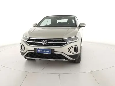 Usata VW T-Roc Cabriolet Style 150 CV (110 kW) 2024 Ivory silver met Cabrio