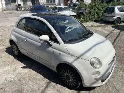 Usata Fiat 500 Lounge 101 CV (74 kW) 2008 Bianco Utilitaria
