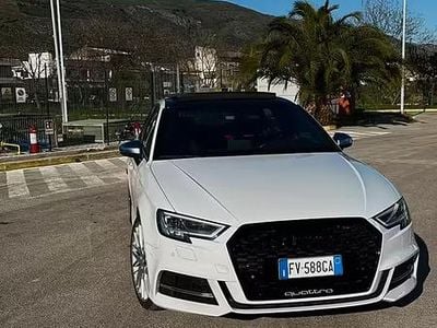 Usata Audi S3 300 CV (220 kW) 2019 Bianco Berlina