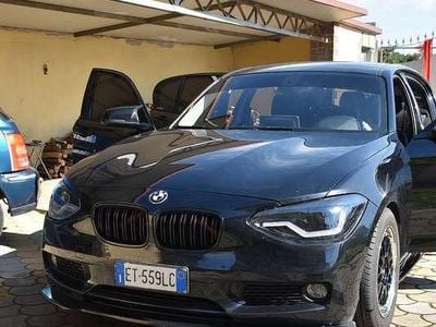 Usata BMW 116 Sport Line 116 CV (85 kW) 2013 Nero Utilitaria