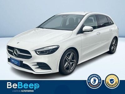 Usata Mercedes B200 AMG Line Premium 150 CV (110 kW) 2023 Bianco pastello Monovolume
