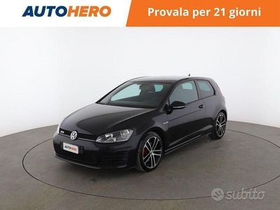 Usata VW Golf VII GTD 185 CV (136 kW) 2015 Nero Utilitaria