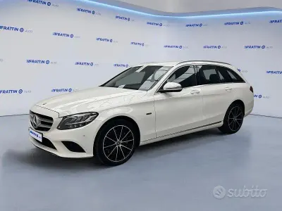 Usata Mercedes C300e 316 CV (232 kW) 2020 Bianco Station wagon