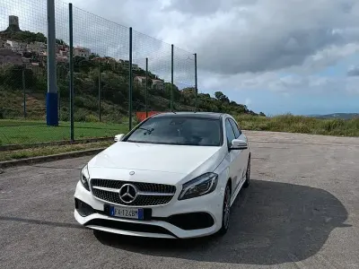 Usata Mercedes A200 AMG 136 CV (100 kW) 2015 Bianco Berlina