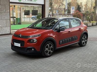 Usata Citroën C3 Feel 82 CV (60 kW) 2017 Arancione Utilitaria
