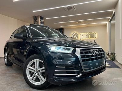 Usata Audi Q5 S-Line 190 CV (139 kW) 2018 Blu/azzurro SUV