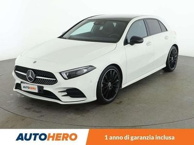 Bianco Usata 2021 Mercedes A180 Premium Berlina | 25.499 € (Buon prezzo)