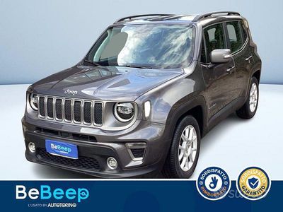 Usata Jeep Renegade Limited 120 CV (88 kW) 2020 Antracite metallizzato SUV