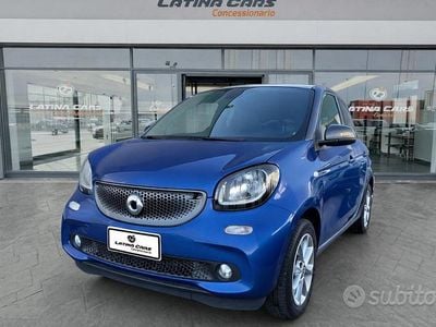 Usata Smart ForFour Prime 90 CV (66 kW) 2019 Blu/azzurro Utilitaria