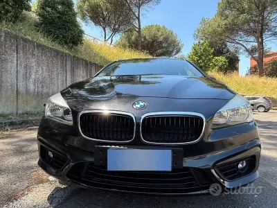 Usata BMW 218 Active Tourer Advantage 150 CV (110 kW) 2016 Nero Monovolume