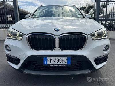 Usata BMW X1 Advantage 150 CV (110 kW) 2017 Bianco SUV