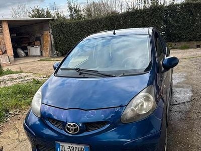Begagnad Toyota Aygo 68 HK (50 kW) 2005 Blå Halvkombi