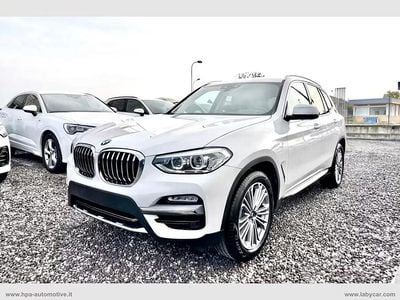 Usata BMW X3 Luxury Line 190 CV (139 kW) 2019 Bianco SUV